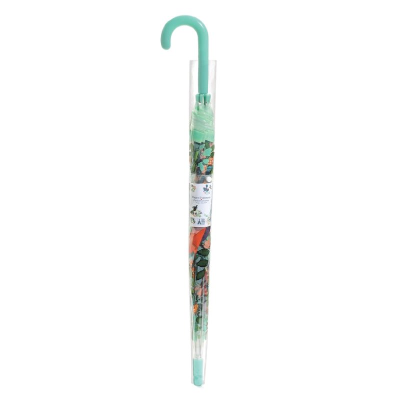 Djeco Kids PVC Clear Birdcage Flowers and Birds Umbrella