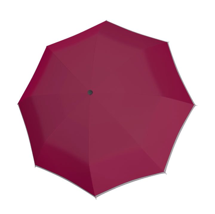 Doppler Kids Manual Compact Light Up Reflective Pink Umbrella