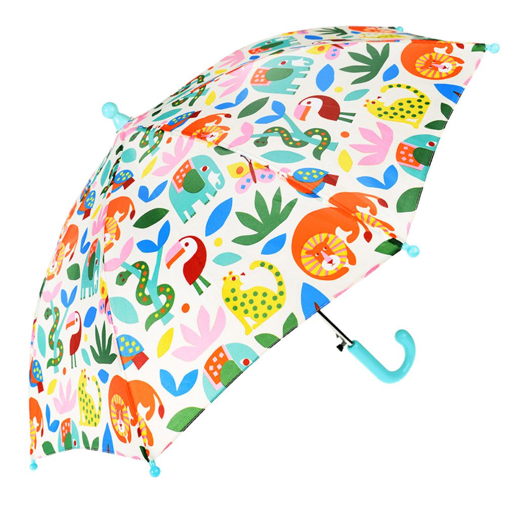 Rex London Children’s Auto Open Wild Wonders Safari Umbrella