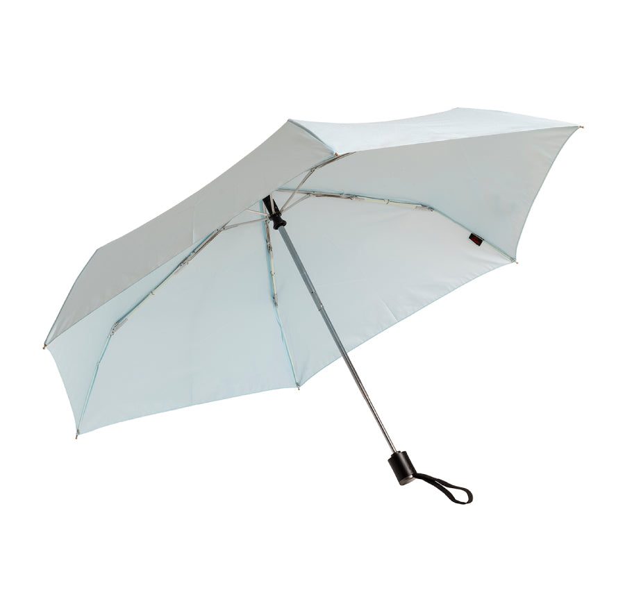 Shelta Auto Open Close Featherlite Slim Compact Ice Blue Umbrella