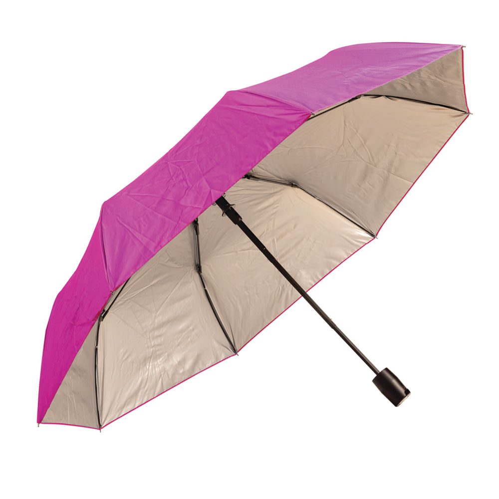 UPF50+ Shelta Mini Maxi Auto Open Umbrella – Berry