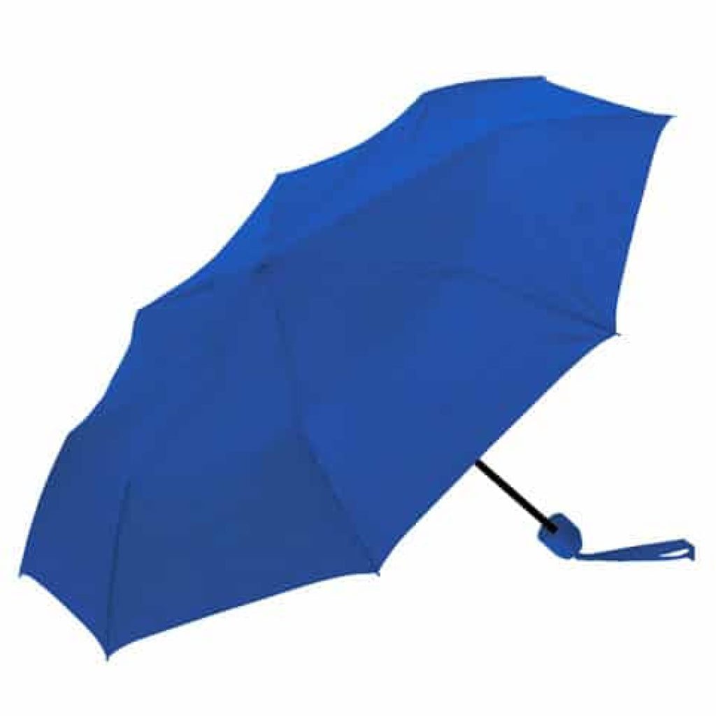 UPF50+ Clifton 3 Fold Mini Maxi Compact Cobalt Blue Umbrella