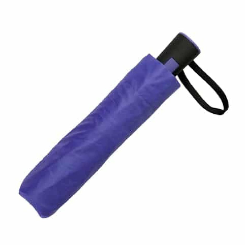 UPF50+ Clifton Auto Open 3 Fold 8 Rib Fashion Purple Umbrella