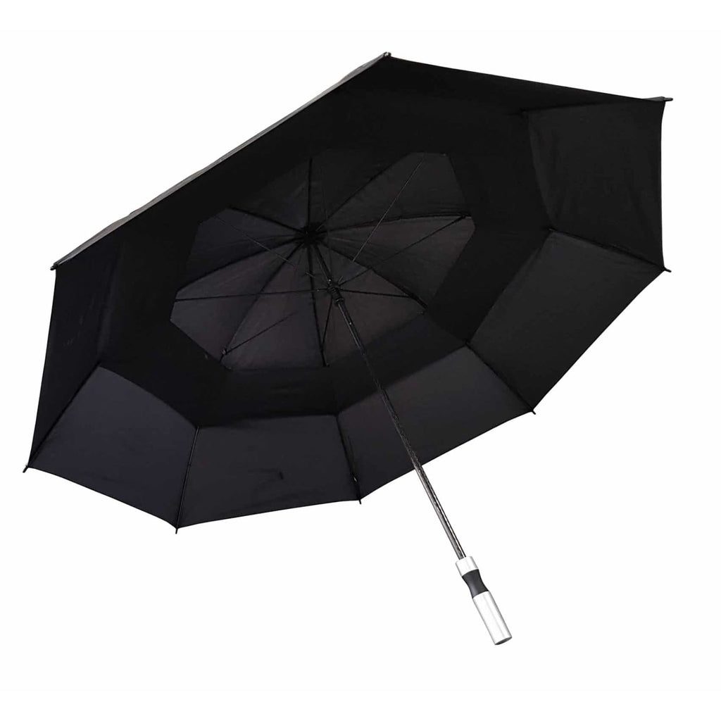 Shelta Strathgordon Fibreglass Golf Wind Vented Black Umbrella