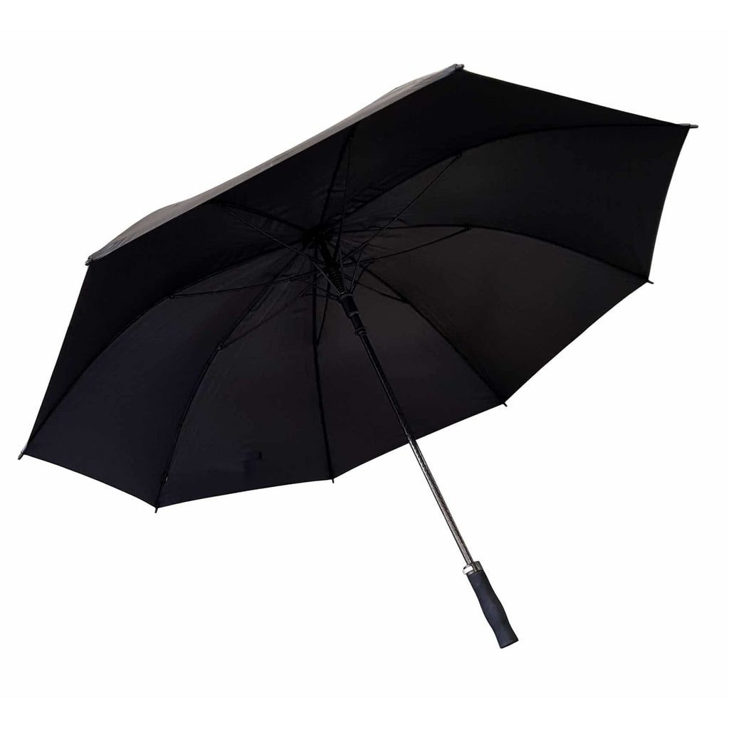 UPF25 Shelta Strathaven Fibreglass Auto Open Golf Black Umbrella