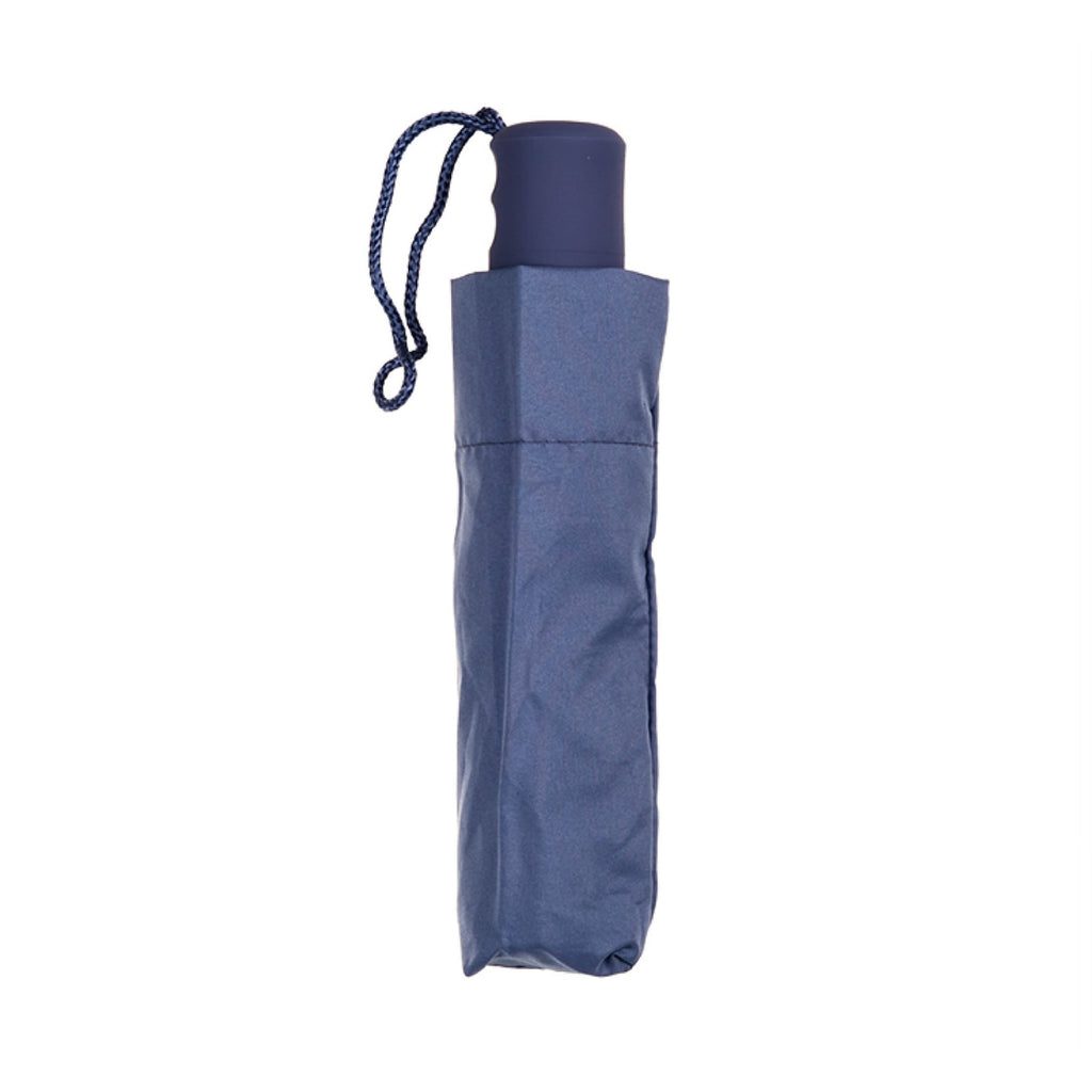 UPF50+ Clifton Windproof Mini Maxi Compact Navy Umbrella