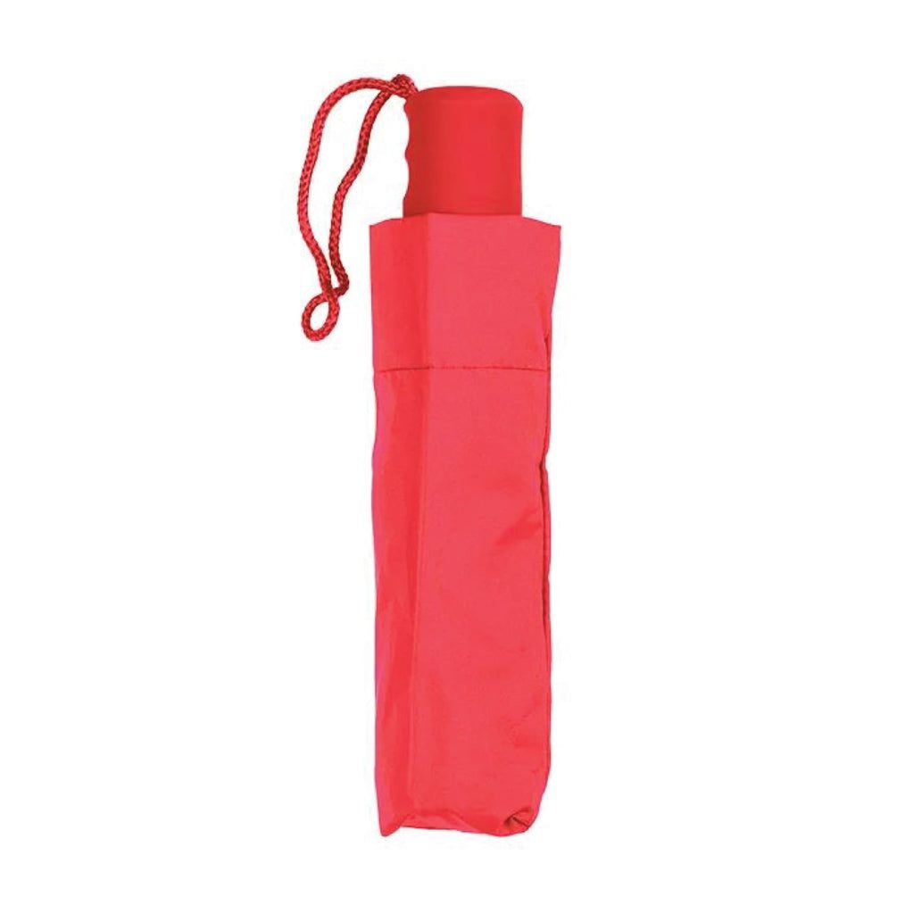 UPF50+ Clifton Windproof Mini Maxi Compact Red Umbrella