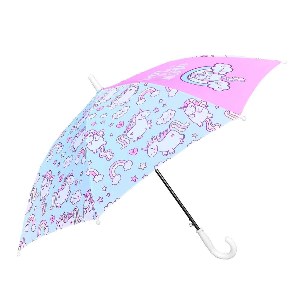 Willow Tree Childrens Kids Unicorn Auto Open Umbrella