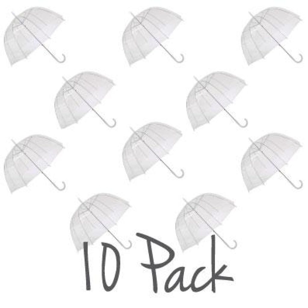 Willow Tree PVC Dome Birdcage Clear Transparent 10 Pack